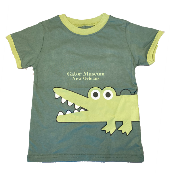 Gator Museum Toddler Shirt - 3 Sizes 18M, 2T, and 3