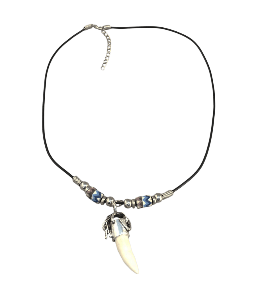 Alligator Tooth Necklace: No Beads