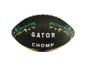 black alligator chomp football