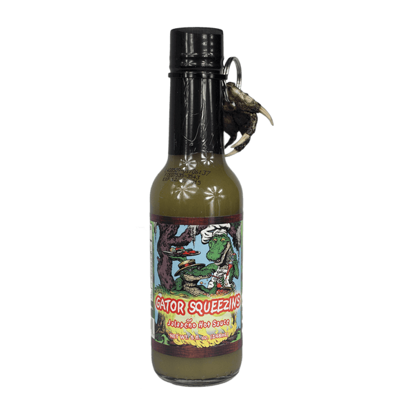 Gator Squeezins Jalapeno Hot Sauce 5 oz.