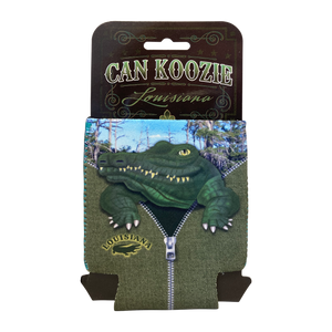 Gator Koozie Can Holder - Louisiana