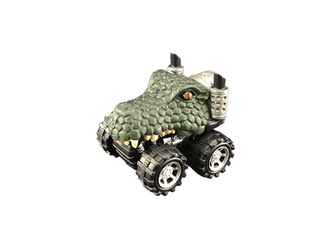 alligator head pull-back truck