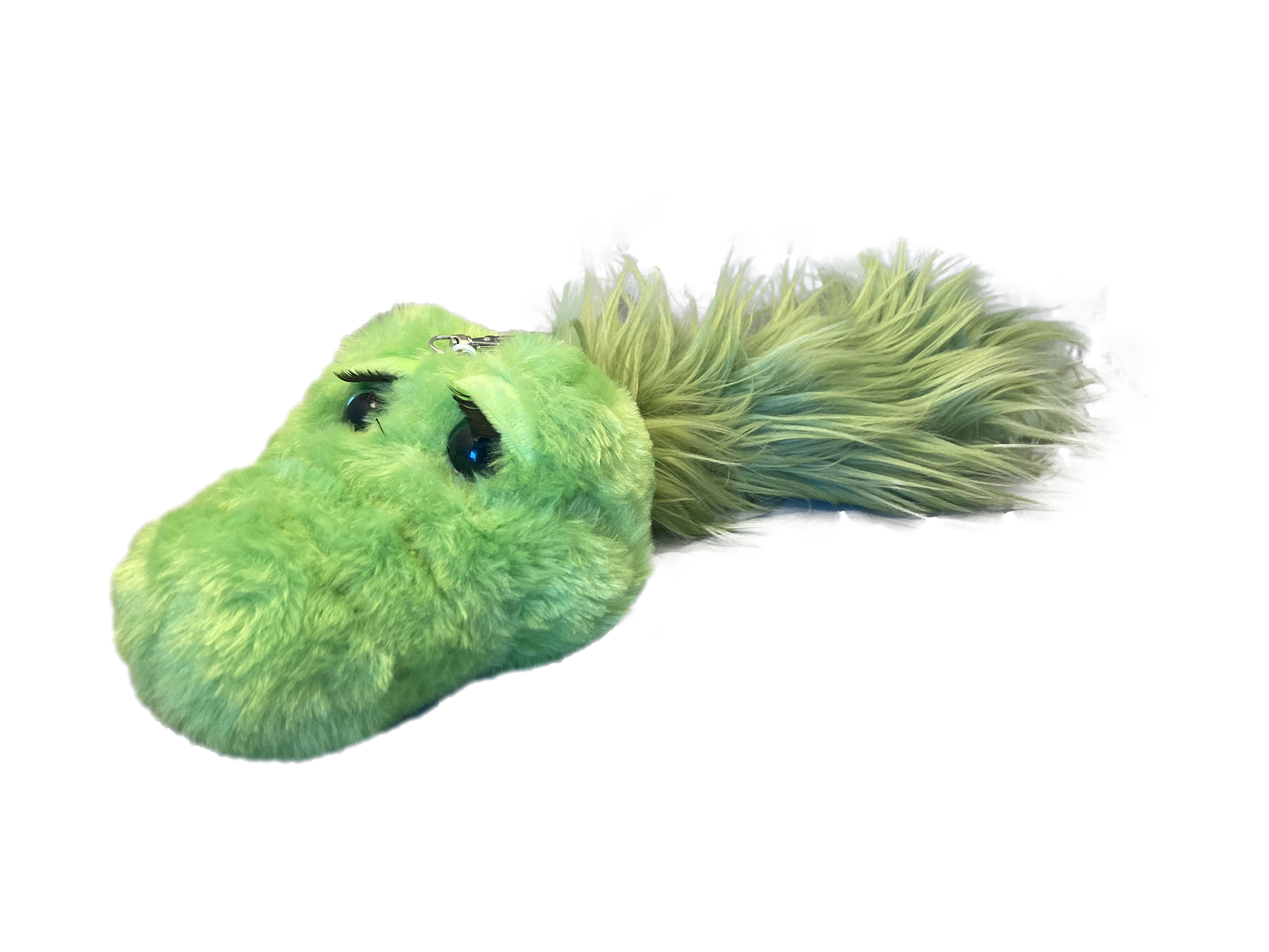Crazy Cometz Plushie Alligator Face with a Fluffy Tail