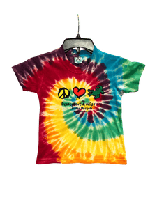 Peace Love Gators Tie-Dye T-Shirt (Youth)