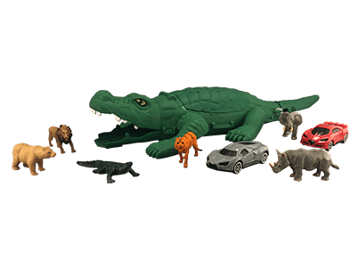 Crocodile Monster Car Animal Transporter Alligator King Alligator Toys