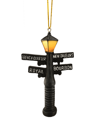 New Orleans Street Sign Ornament