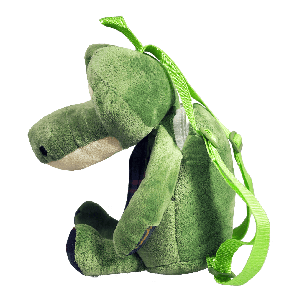 plush alligator backpack