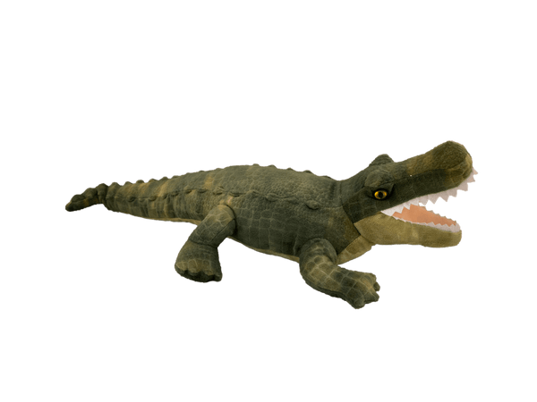 Velvety Plush Gator in 15" and 22" sizes