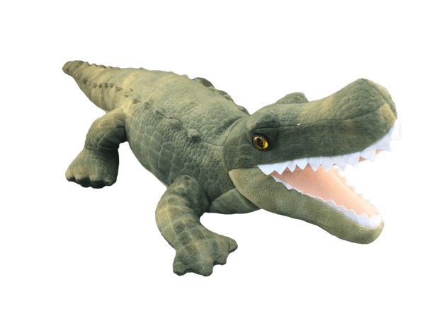 green alligator plush