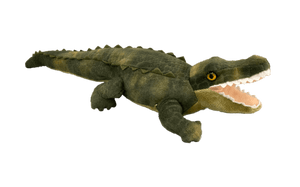 Velvety Plush Gator in 15" and 22" sizes