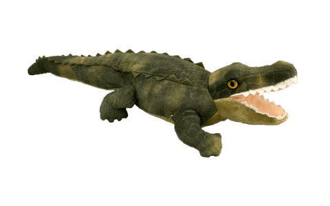Velvety Plush Gator in 15" and 22" sizes