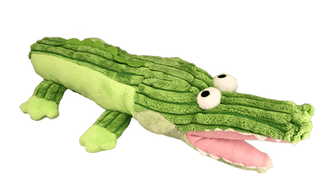gator log dog toy