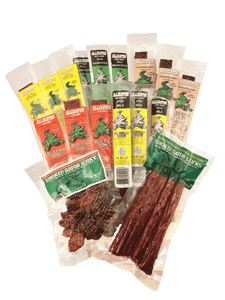 alligator jerky sampler pack