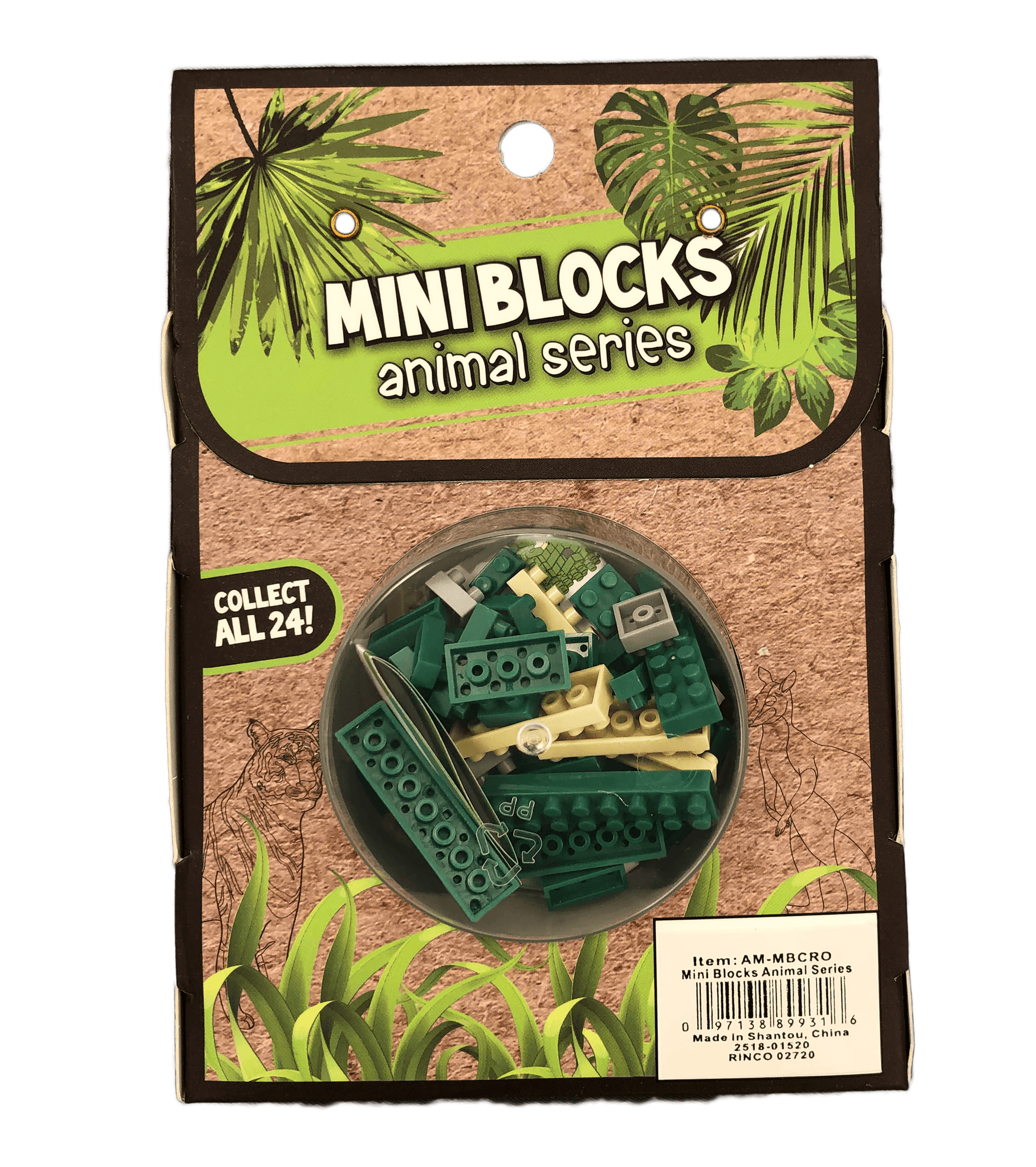 Alligator Block Mini Blocks | Alligator King | Novelty Gifts & Toys