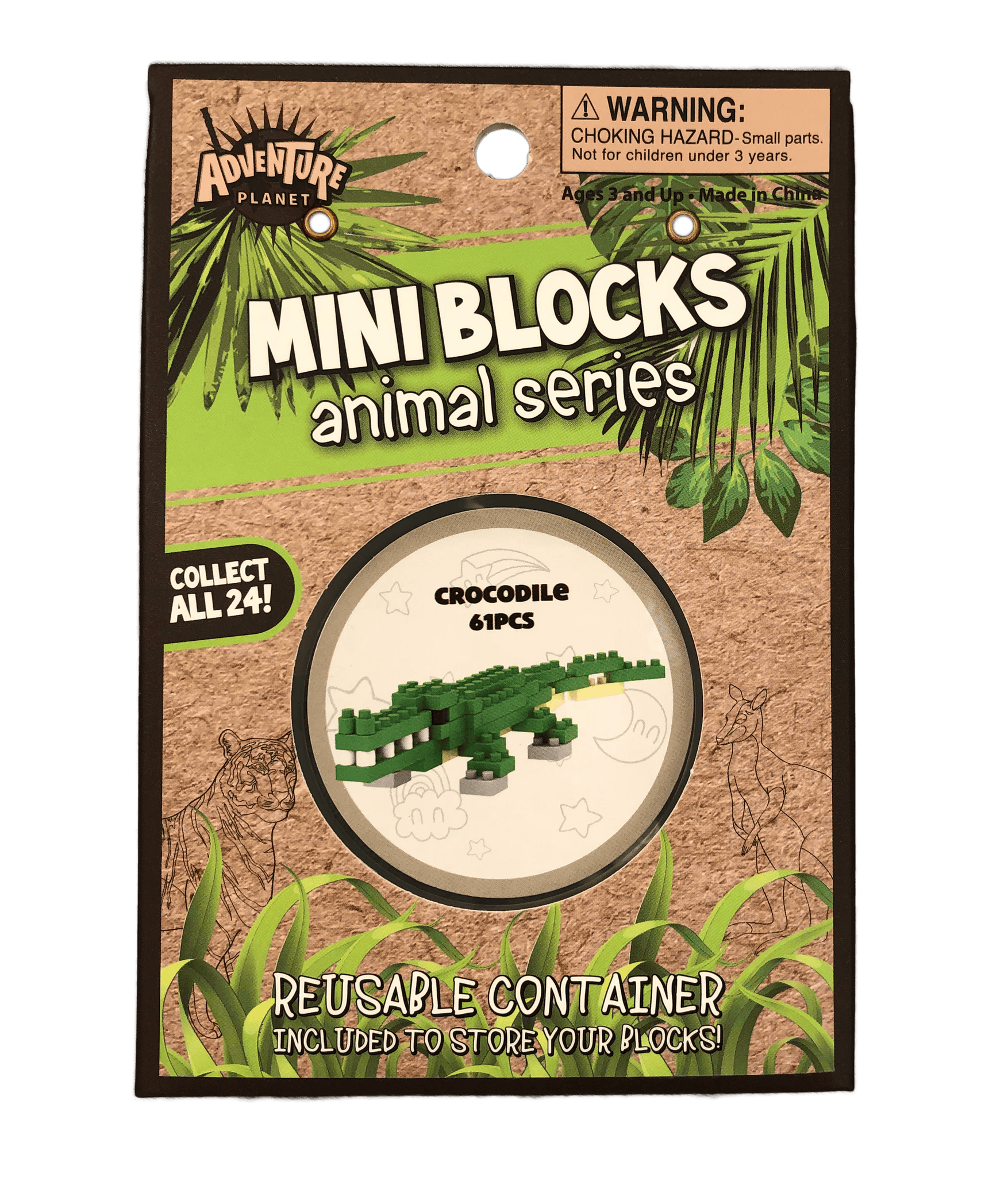 Mini Blocks | Alligator King | Novelty Gifts & Toys