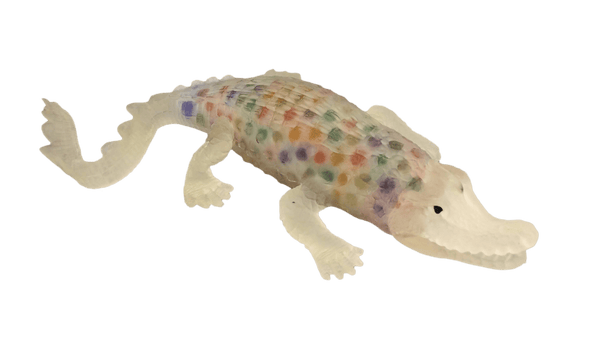 multi-colored alligator