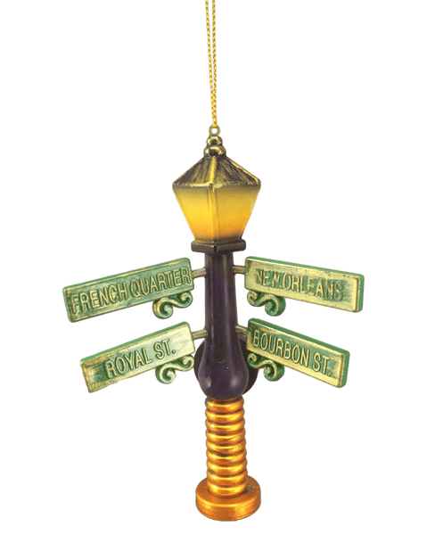 French Quarter Street Sign Ornament/Magnet - Assorted Colors
