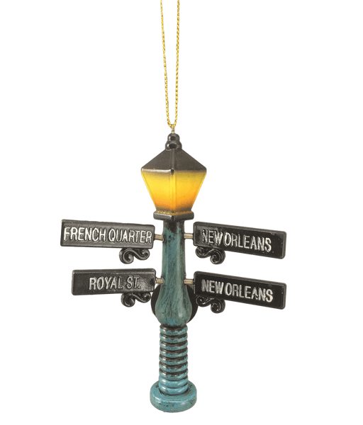 French Quarter Street Sign Ornament/Magnet - Assorted Colors