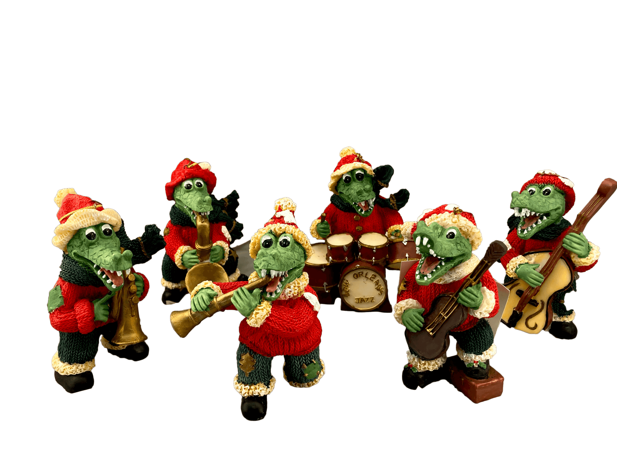 Santa alligators jazz band